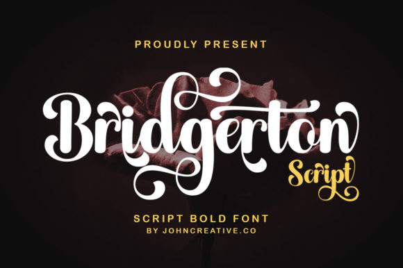 Bridgerton Font for Campaign Creativity