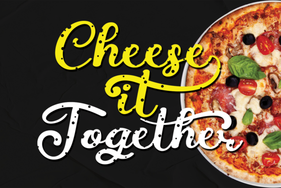 Cheese It Together Font Review for Brand Designers
