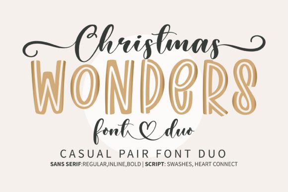 Christmas Wonders: A Festive Font for Creative Makers