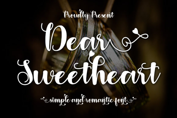 Dear Sweetheart Font Review for Branding Projects