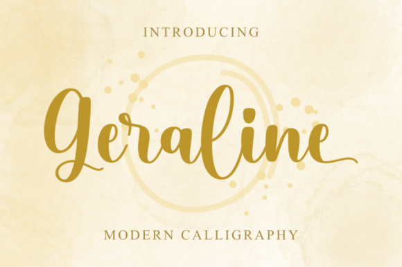 Discover Geraline: A Handwritten Font for Modern Web Design