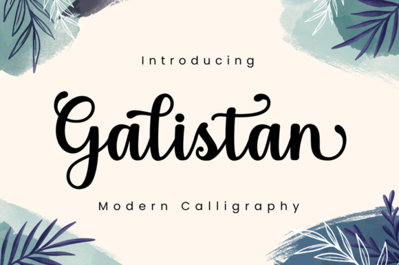 Galistan: The Handwritten Font That Elevates Your Campaigns