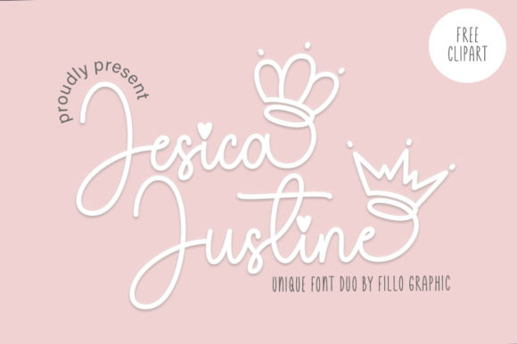 Jesica Justine Font Review for Web Design
