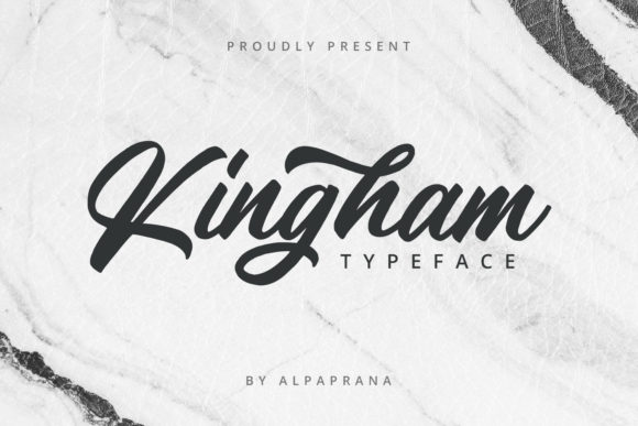 Kingham: A Timeless Handwritten Font for Web Design