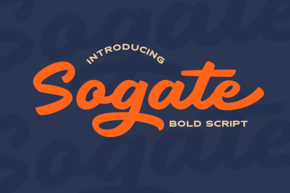 Sogate: A Handwritten Font for Creative Makers