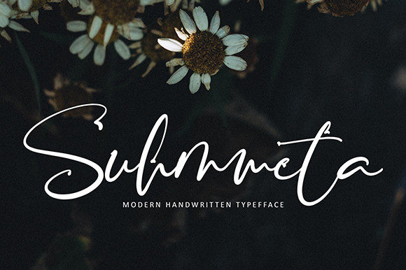 Suhmmeta: A Playful Script Font for Polished Branding