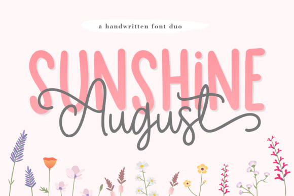 Sunshine August: A Font That Brings Warmth to Your Creations