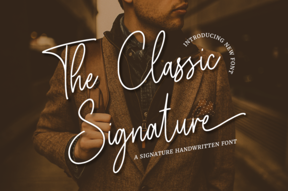 The Classic Signature Font for Handmade Creations