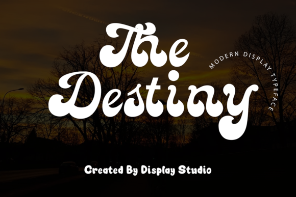 The Destiny: A Bold Handwritten Font for Modern Campaigns