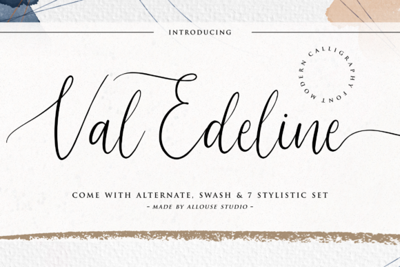 Val Edeline: A Delicate Script Font for Modern Campaigns